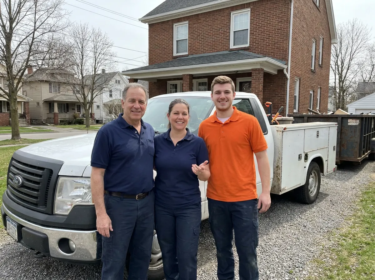 North Star Dumpster Rental dumpster rental team in Buffalo, NY